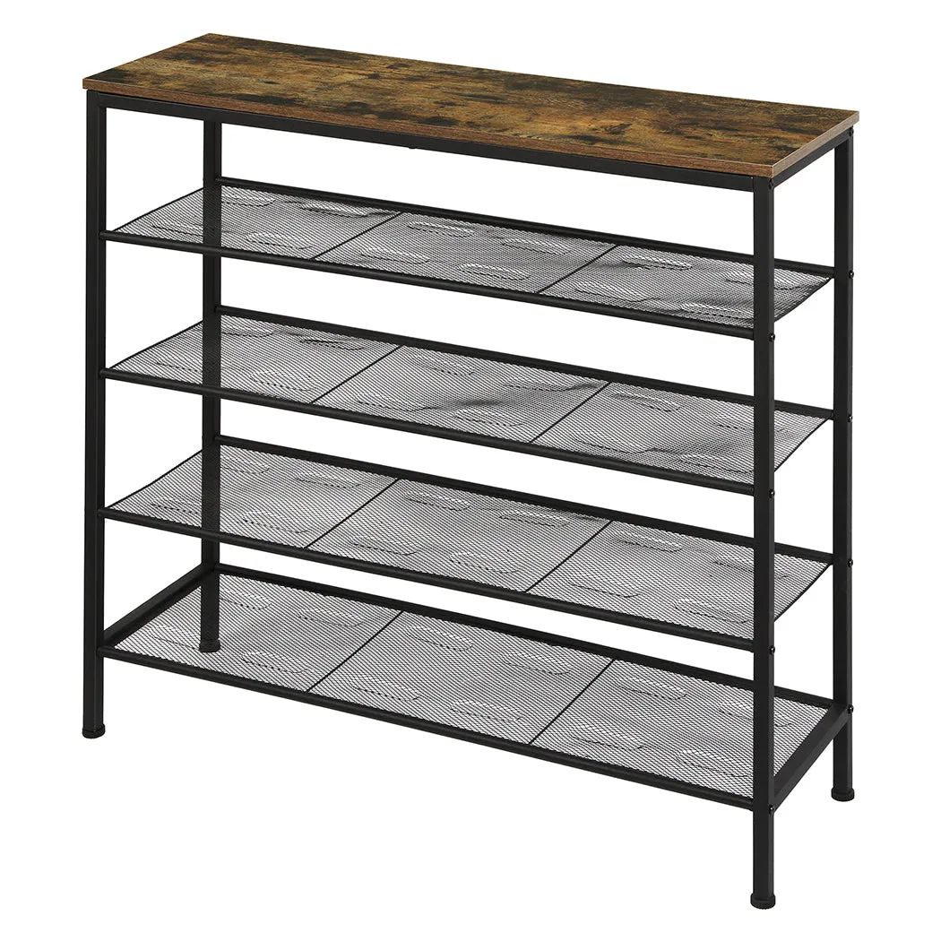100cm 5-Tier Shoe Rack Storage Cabinet