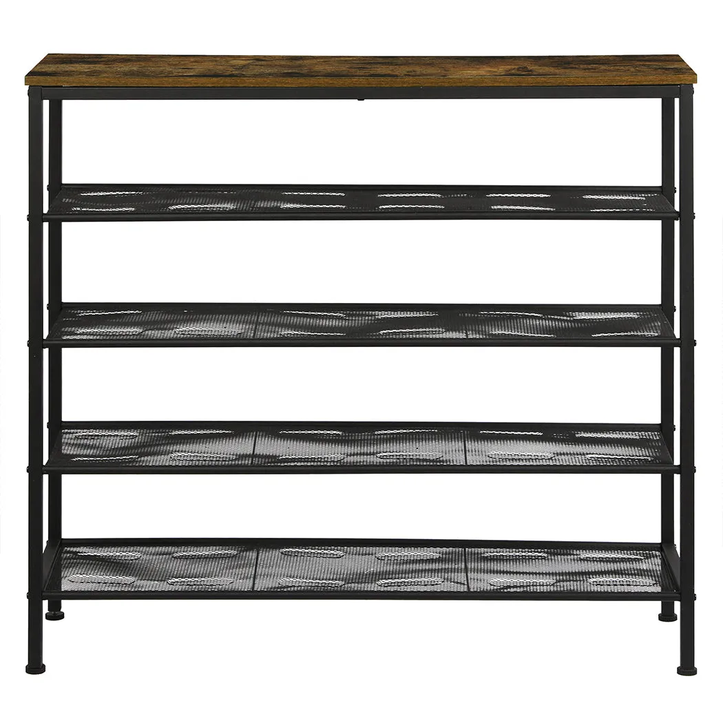 100cm 5-Tier Shoe Rack Storage Cabinet