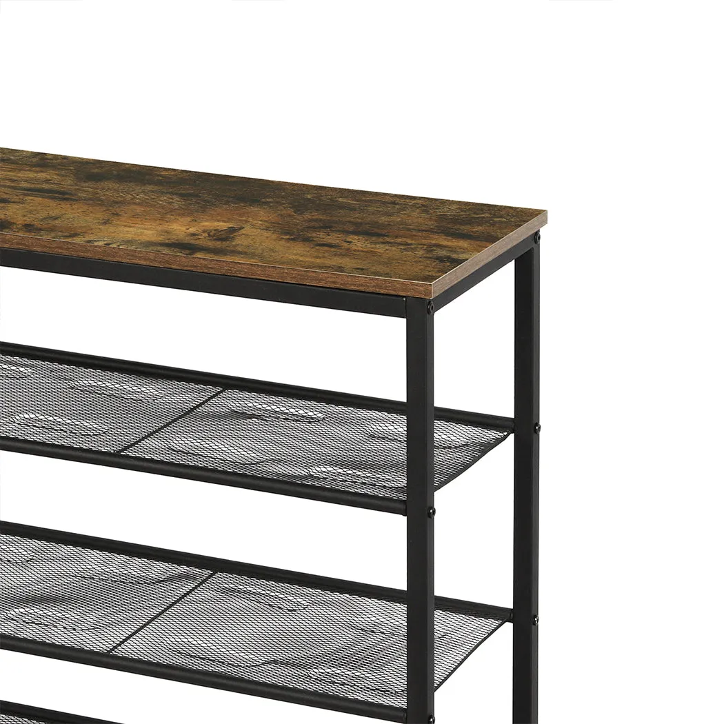 100cm 5-Tier Shoe Rack Storage Cabinet