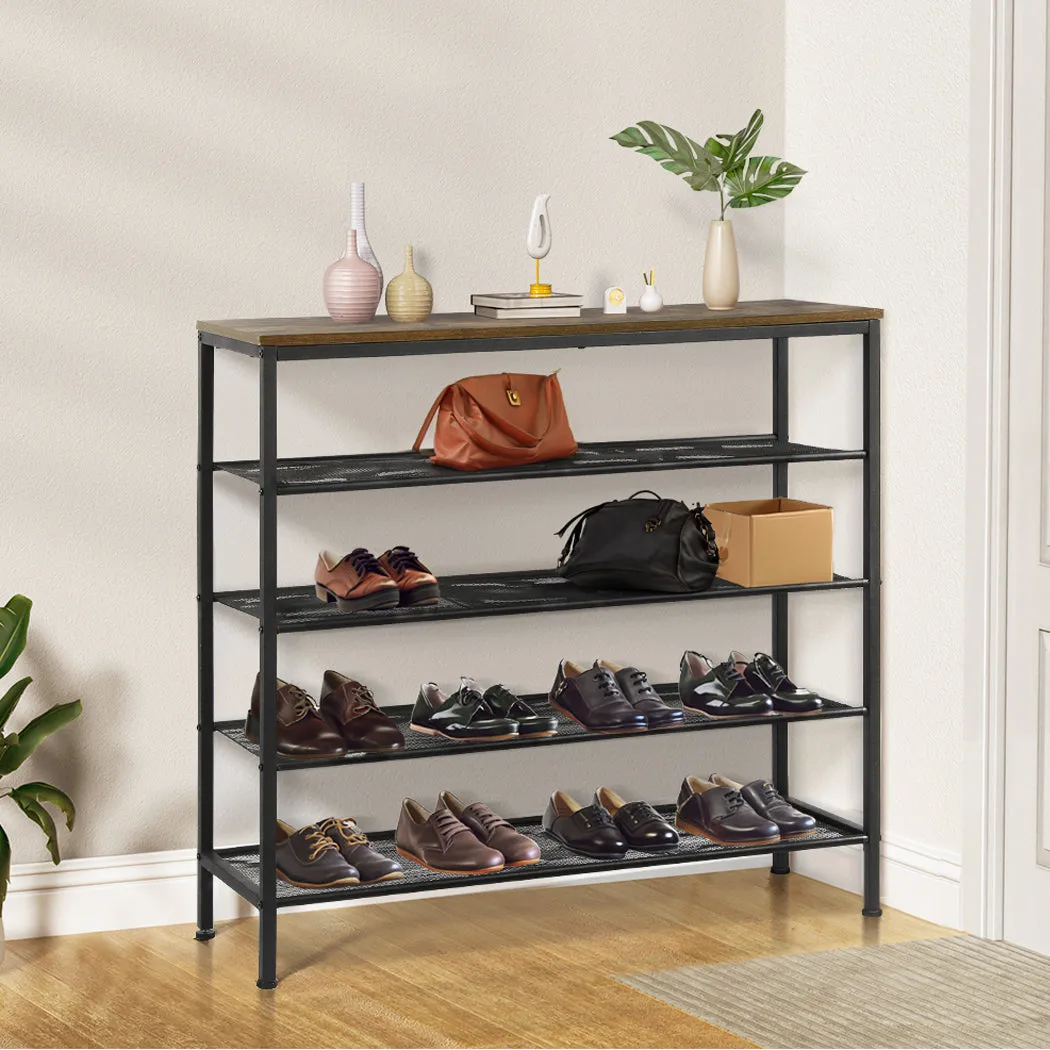 100cm 5-Tier Shoe Rack Storage Cabinet