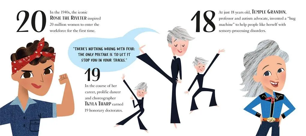 3 2 1 Awesome! 20 Fearless Women Who Dared to Be Different