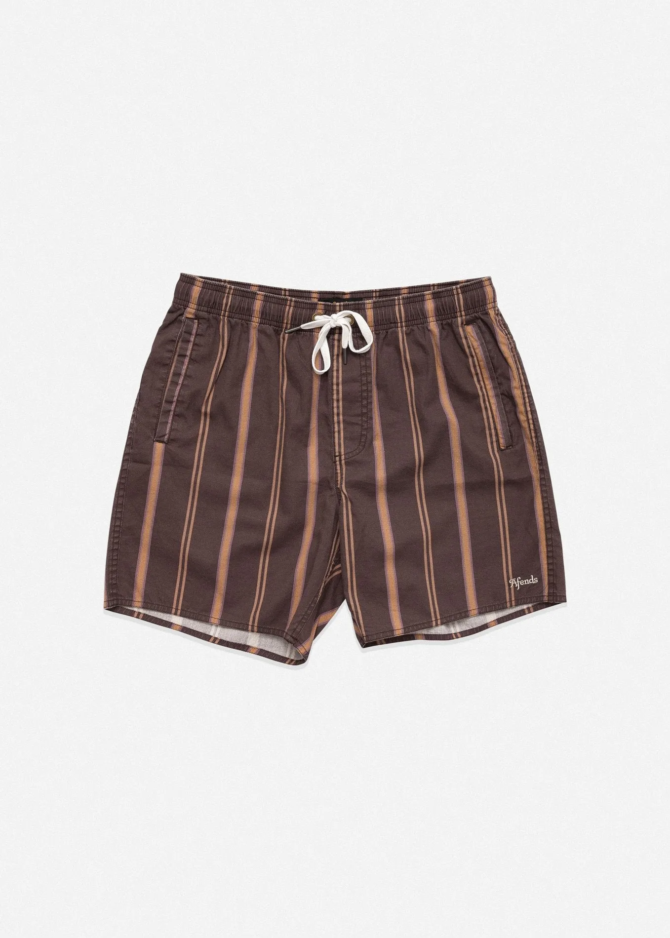 Afends Mens Baywatch Point Plomer - Elastic Waist Boardshort