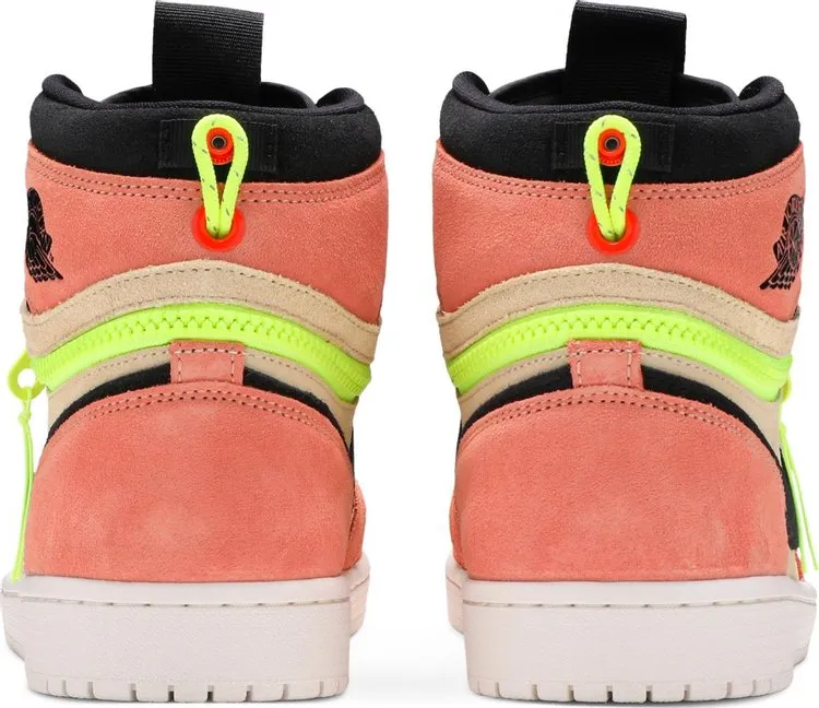 Air Jordan 1 High Switch Pink Volt sneakers, pink