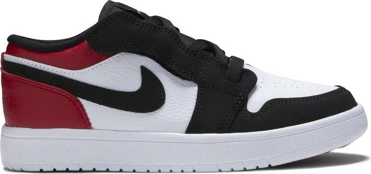 Air Jordan 1 Low Alt PS Black Toe Sneakers, White