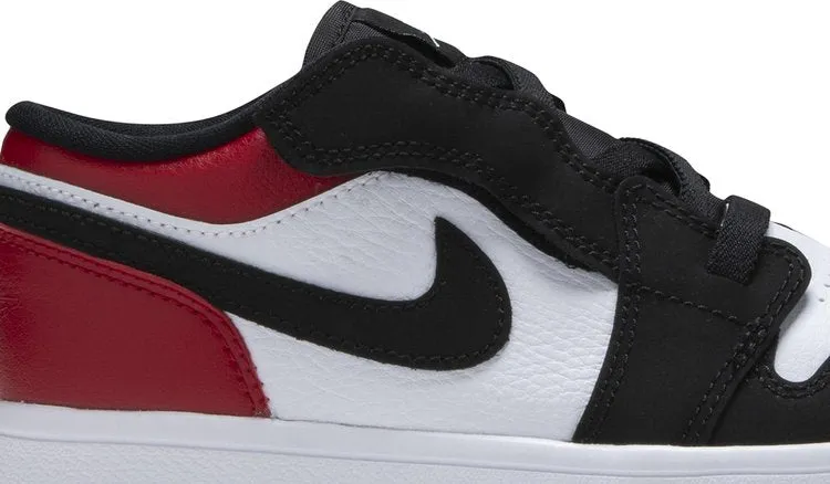 Air Jordan 1 Low Alt PS Black Toe Sneakers, White