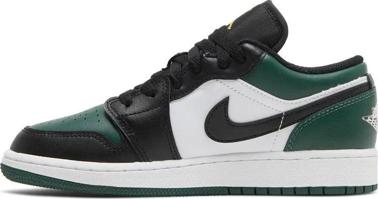 Air Jordan 1 Low GS Green Toe sneakers, green