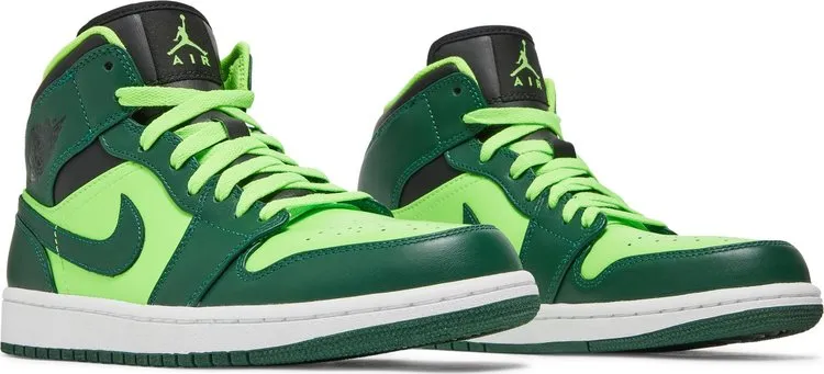 Air Jordan 1 Mid Hulk, green