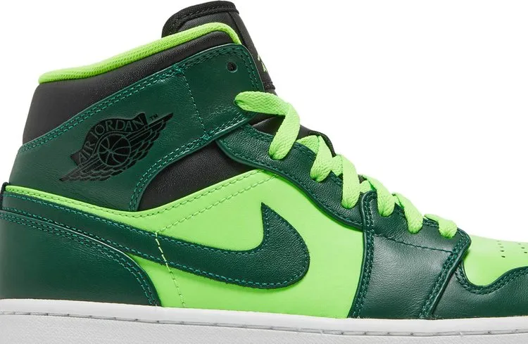 Air Jordan 1 Mid Hulk, green