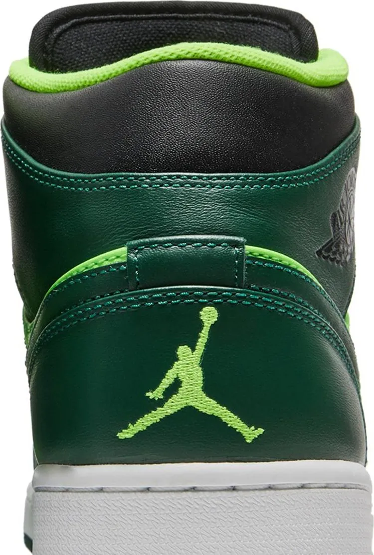 Air Jordan 1 Mid Hulk, green