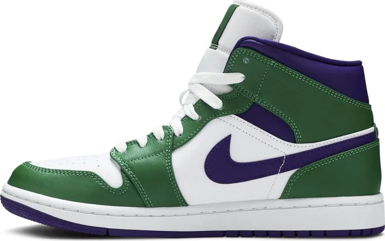 Air Jordan 1 Mid Hulk, Purple-Green