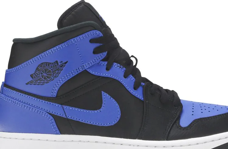 Air Jordan 1 Mid Hyper Royal, blue
