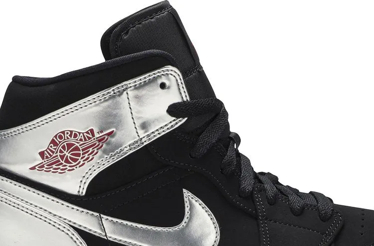 Air Jordan 1 Mid Johnny Kilroy sneakers, black