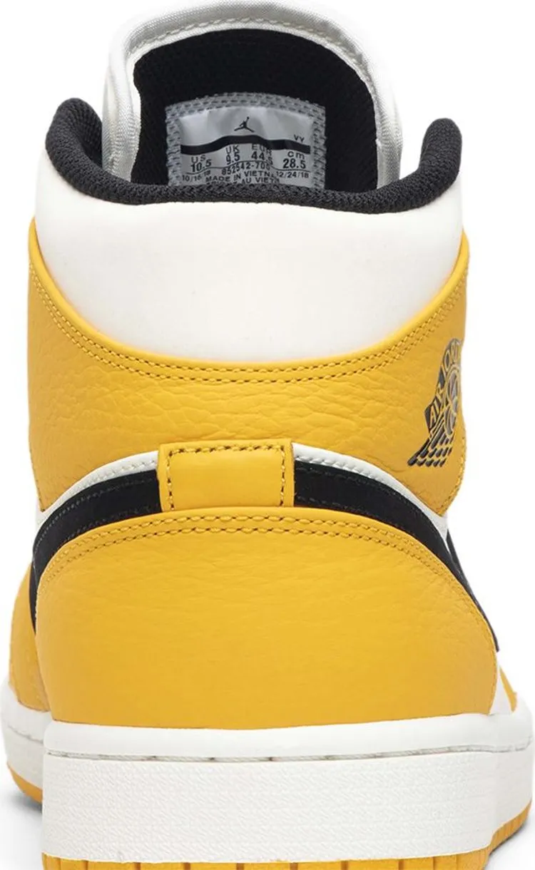 Air Jordan 1 Mid Lakers, gold