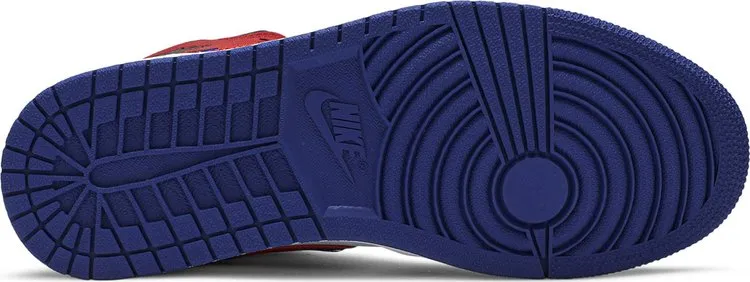 Air Jordan 1 Mid Multicolored Swoosh, Blue