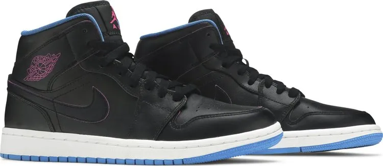Air Jordan 1 Mid Radio Raheem Sneakers, black