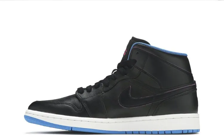Air Jordan 1 Mid Radio Raheem Sneakers, black