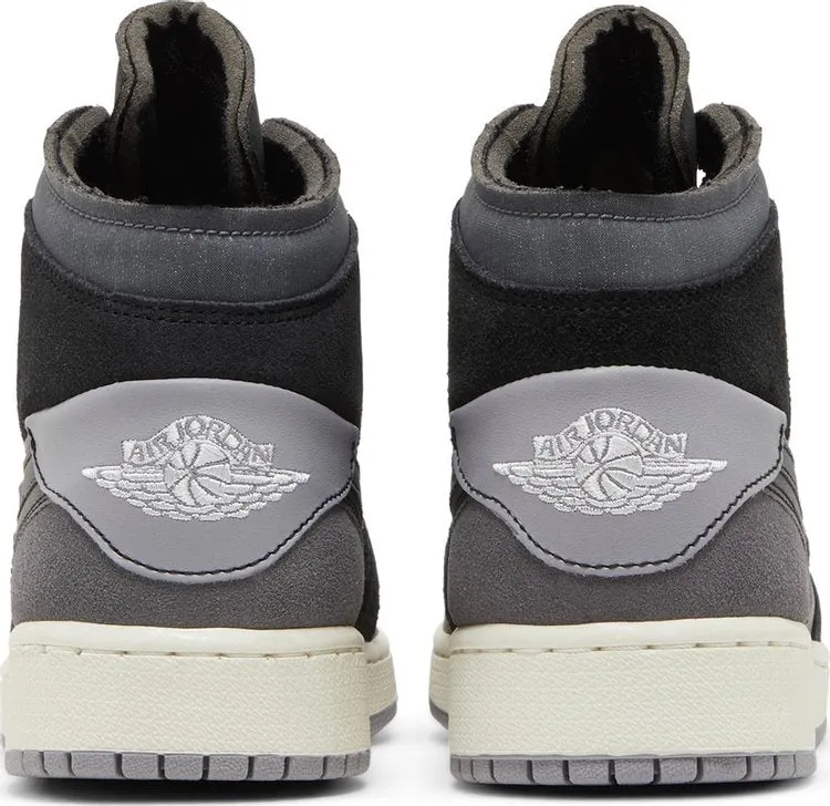 Air Jordan 1 Mid SE Craft GS Inside Out - Black