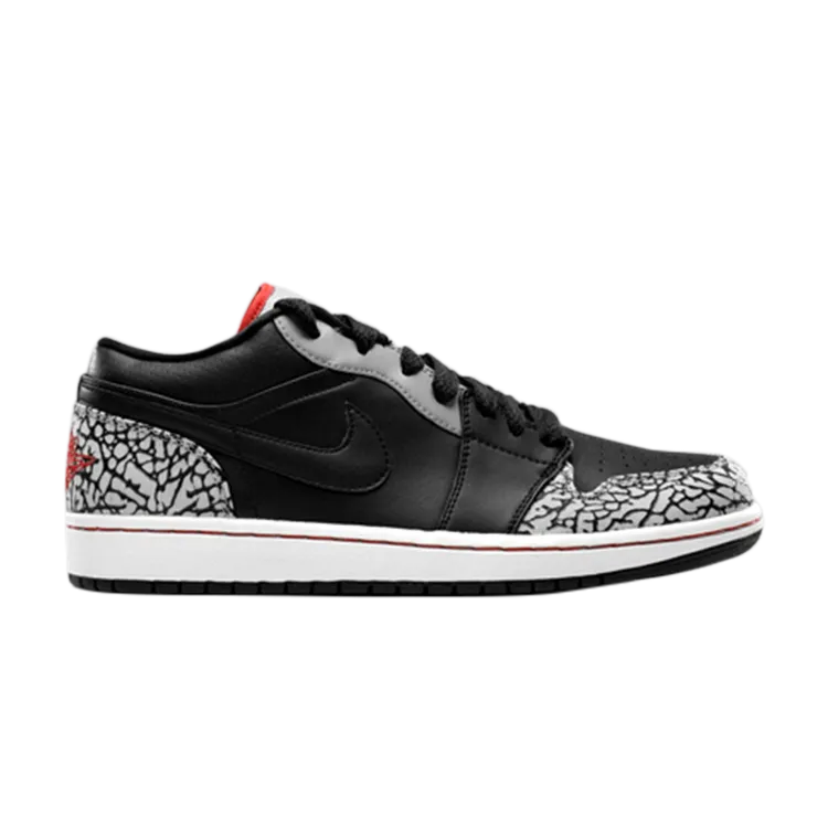 Air Jordan 1 Phat Low 'Cement Grey' Black