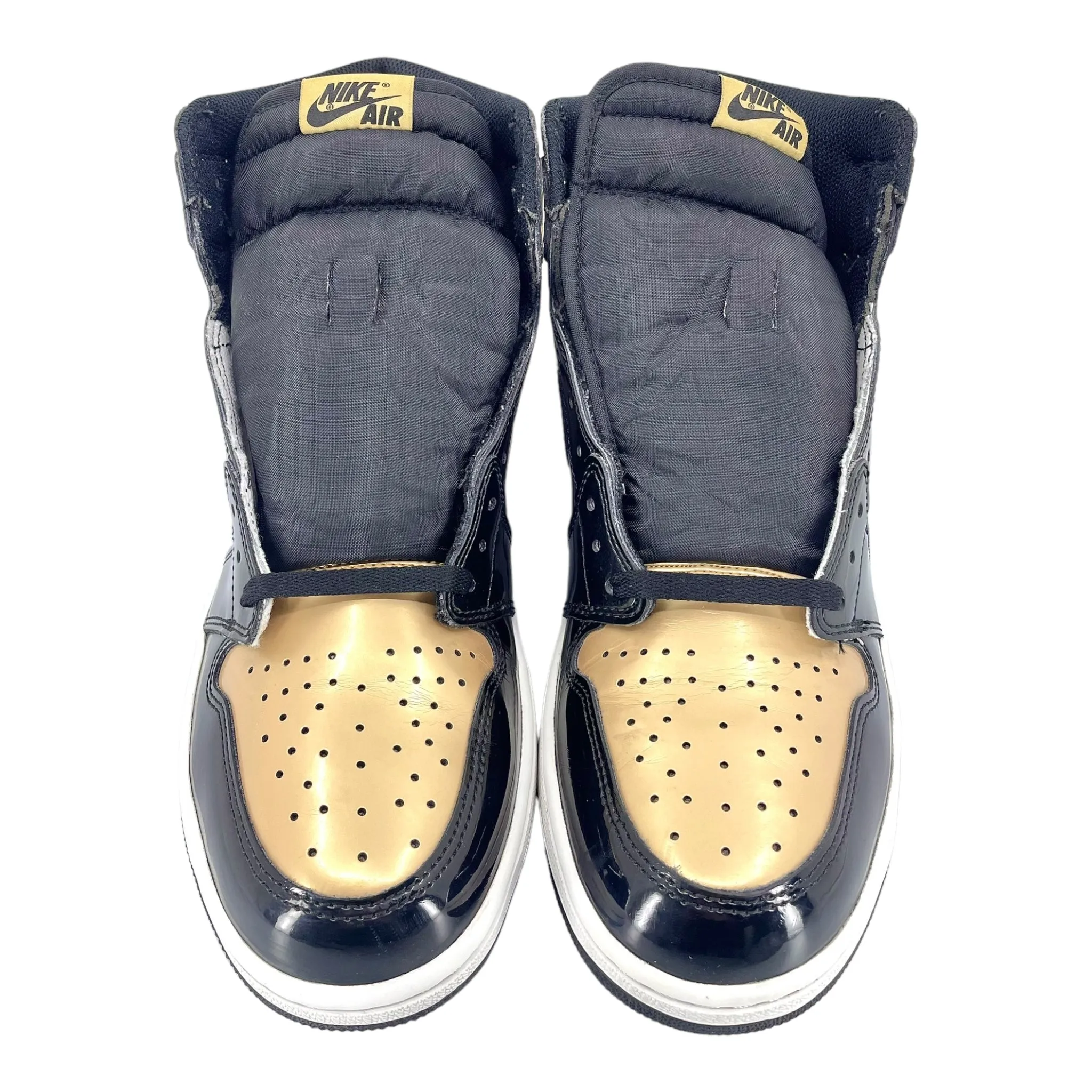 Air Jordan 1 Retro High NRG Patent Gold Toe Pre-Owned