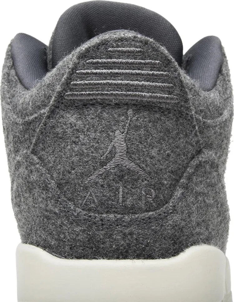 Air Jordan 3 Retro Wool sneakers, gray