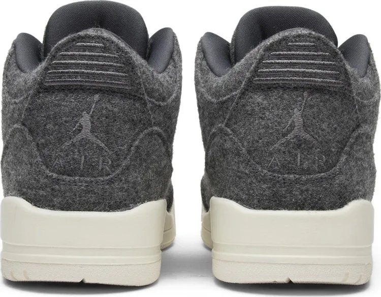 Air Jordan 3 Retro Wool sneakers, gray