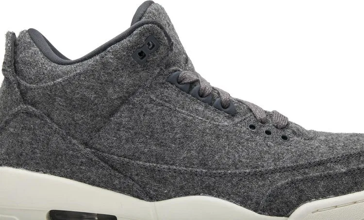 Air Jordan 3 Retro Wool sneakers, gray