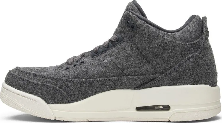 Air Jordan 3 Retro Wool sneakers, gray