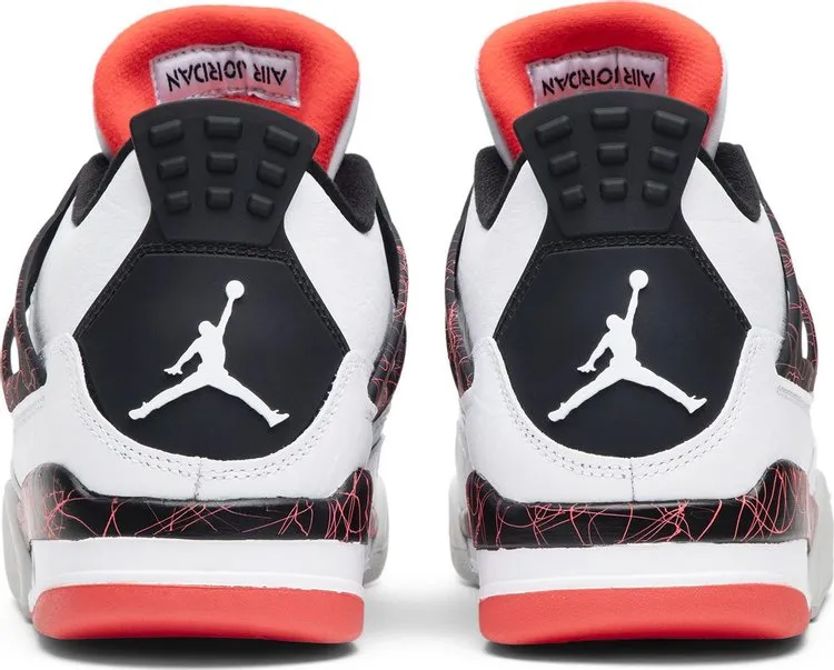 Air Jordan 4 Retro Pale Citron Sneakers, White