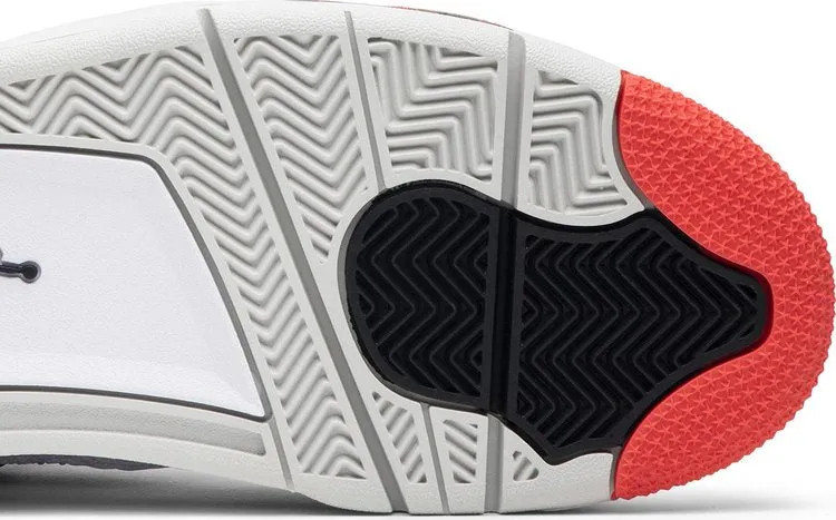 Air Jordan 4 Retro Pale Citron Sneakers, White