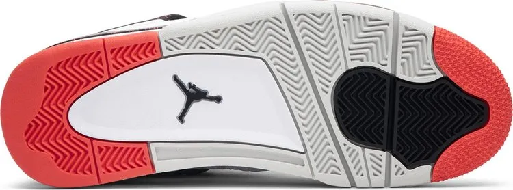 Air Jordan 4 Retro Pale Citron Sneakers, White