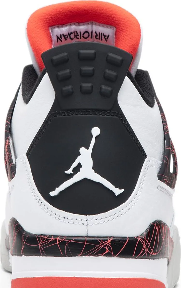 Air Jordan 4 Retro Pale Citron Sneakers, White