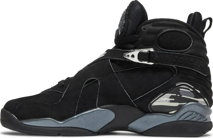 Air Jordan 8 Retro Chrome 2003 sneakers, black