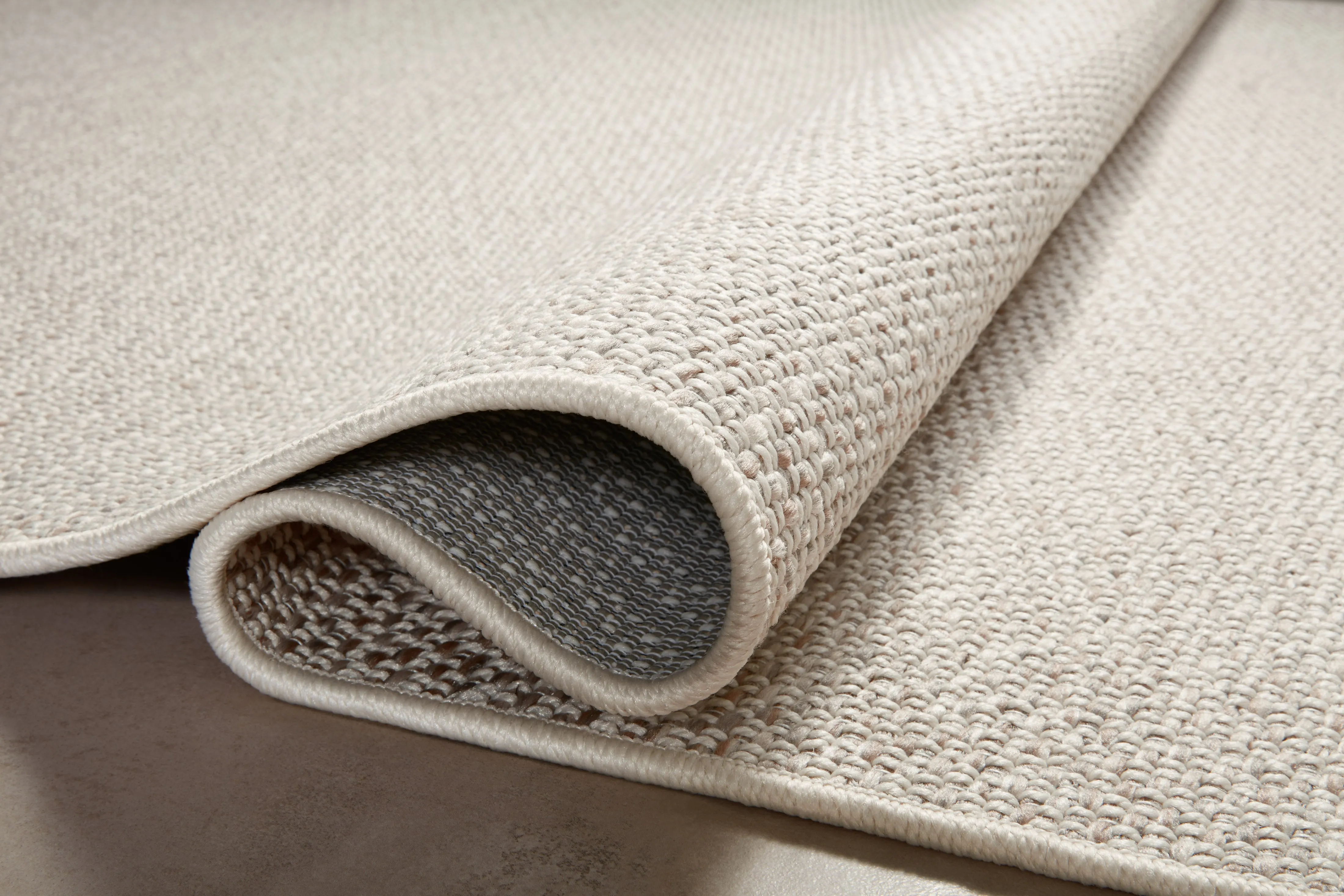 Amber Lewis x Loloi Malibu Ivory / Dove Rug No. 01