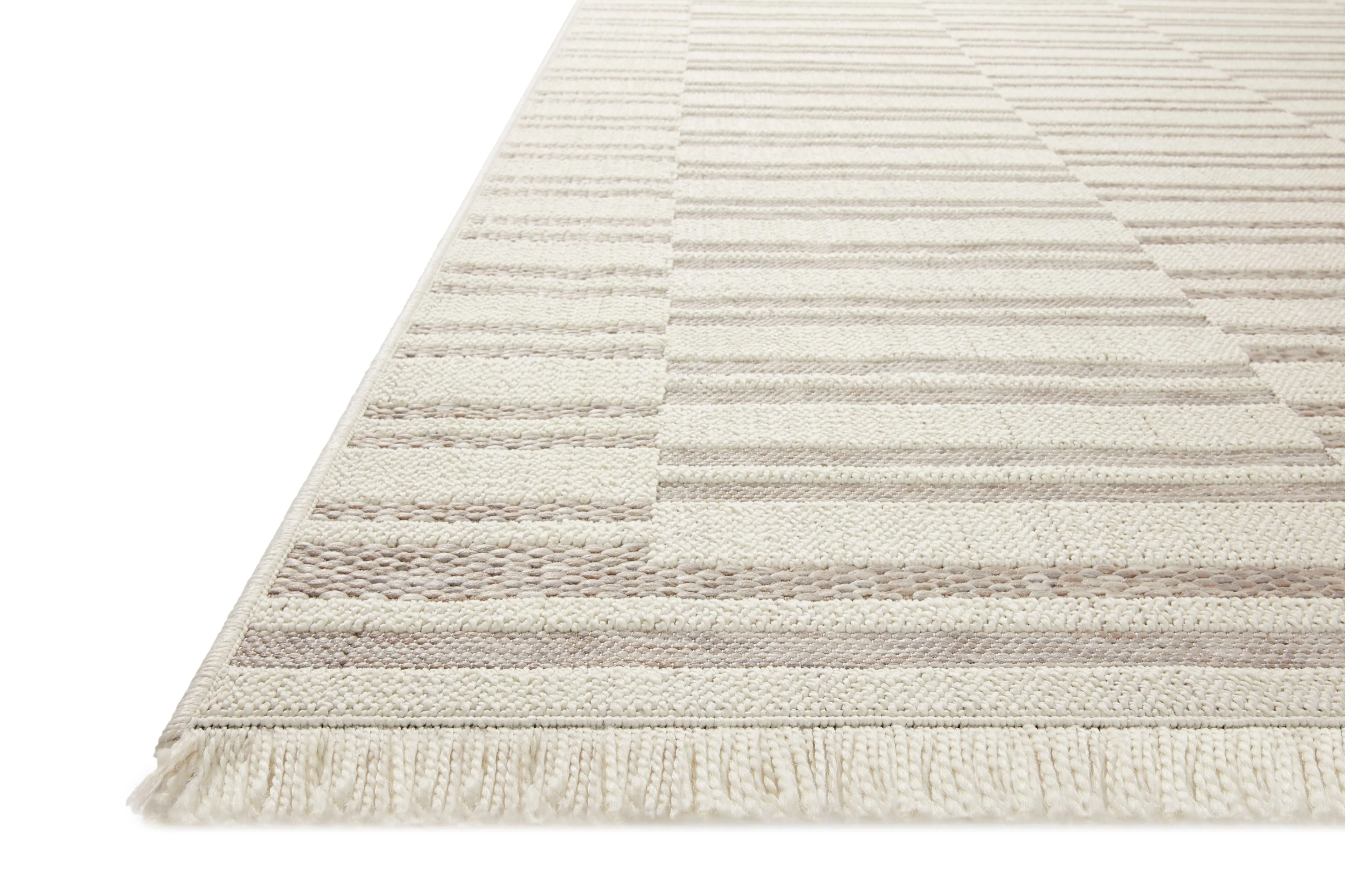 Amber Lewis x Loloi Malibu Ivory / Dove Rug No. 03