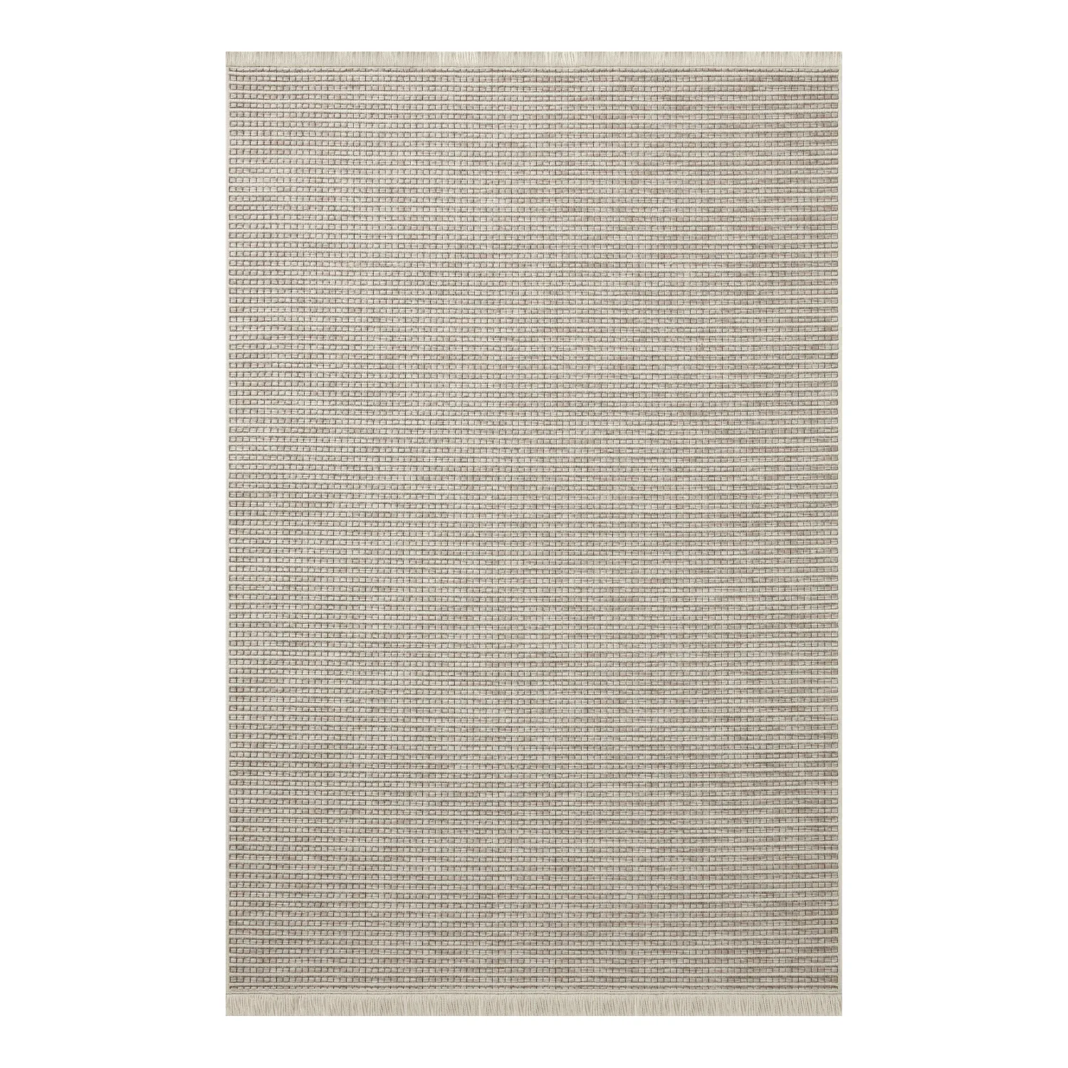 Amber Lewis x Loloi Malibu Ivory / Dove Rug No. 04
