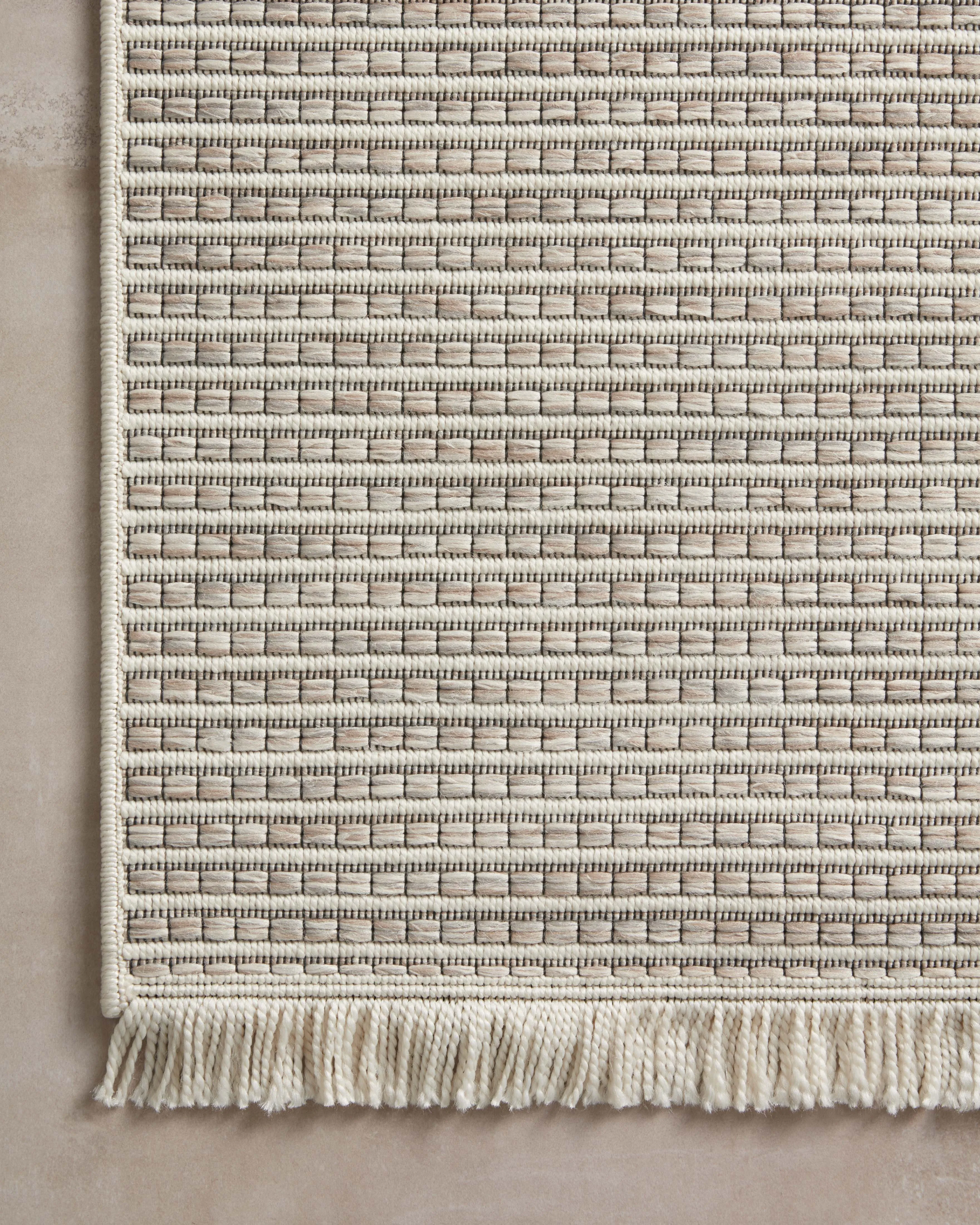 Amber Lewis x Loloi Malibu Ivory / Dove Rug No. 04