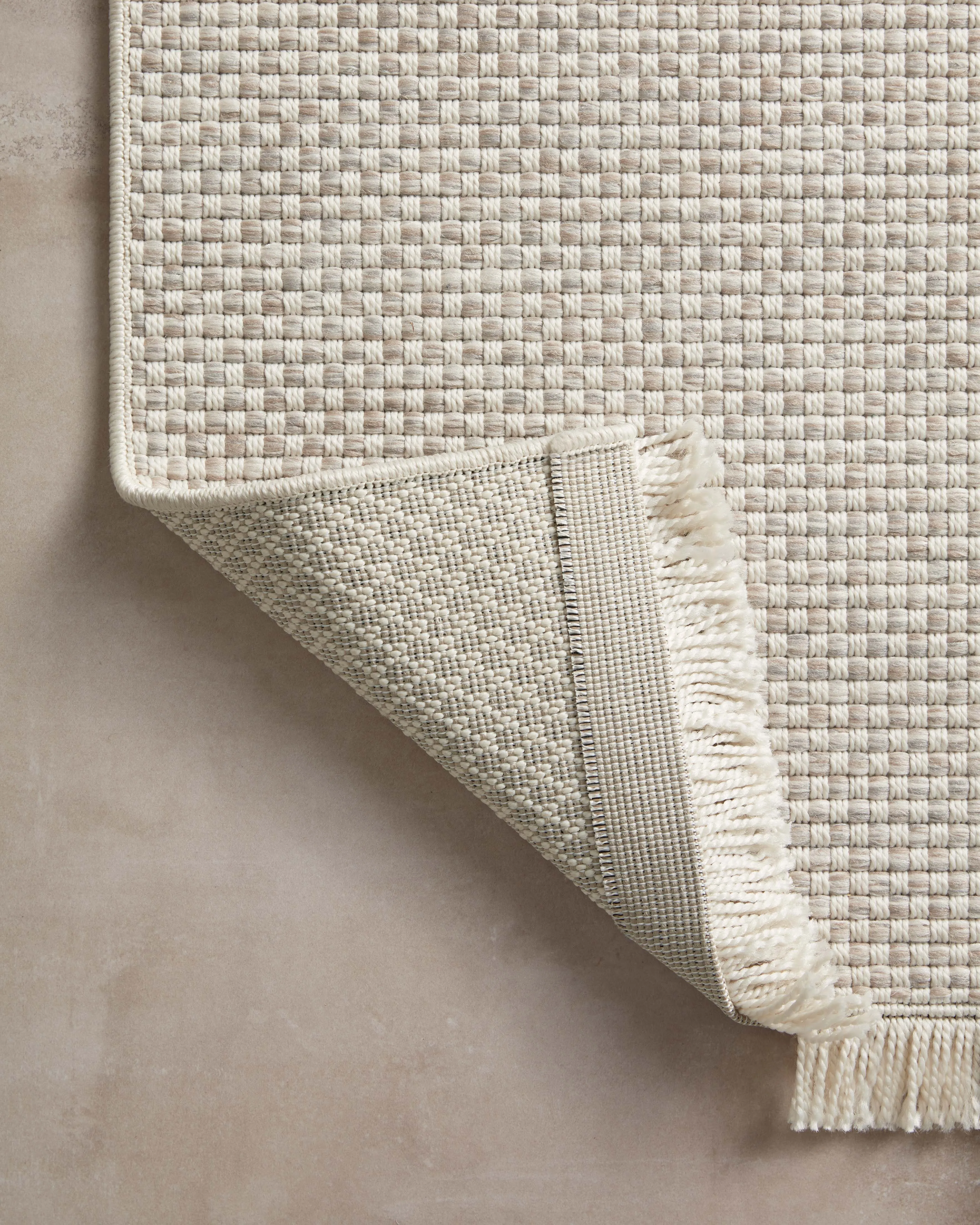 Amber Lewis x Loloi Malibu Ivory / Dove Rug No. 05