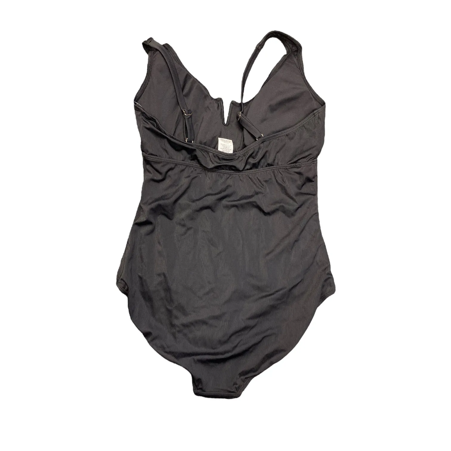 Anne Cole Women's Limited Edition Square Neck Ribbed Texture One Piece Swimsuit