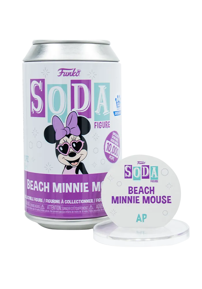 Artist Proof Funko Soda Beach Minnie Mouse