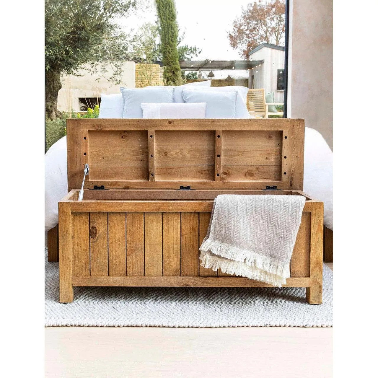 Ashwell Storage Bench Box | Natural