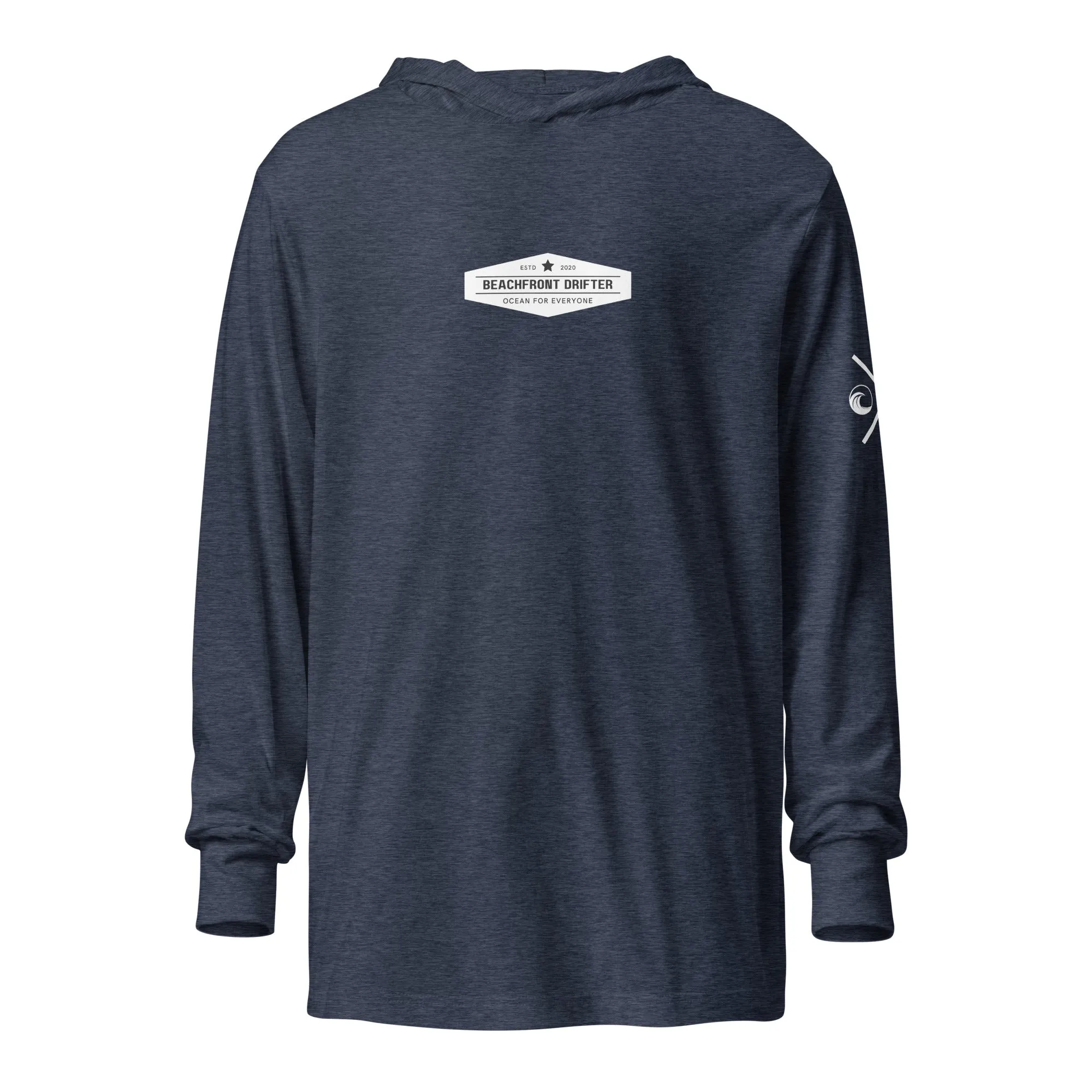 Beach Belongs Hooded Long-Sleeve Tee