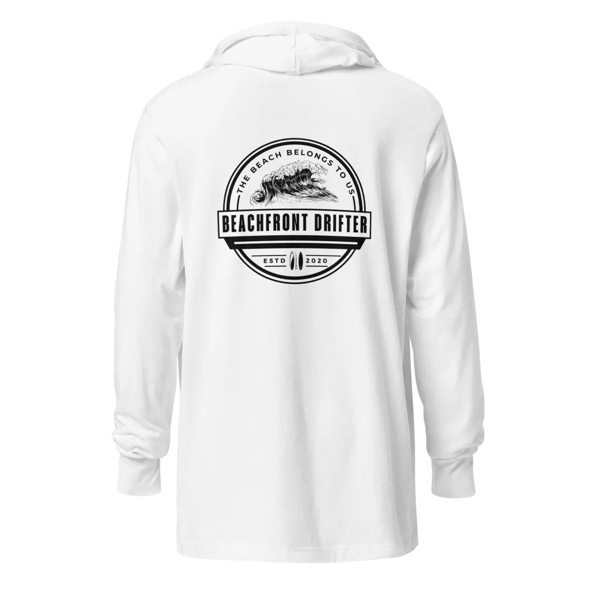 Beach Belongs Hooded Long-Sleeve Tee