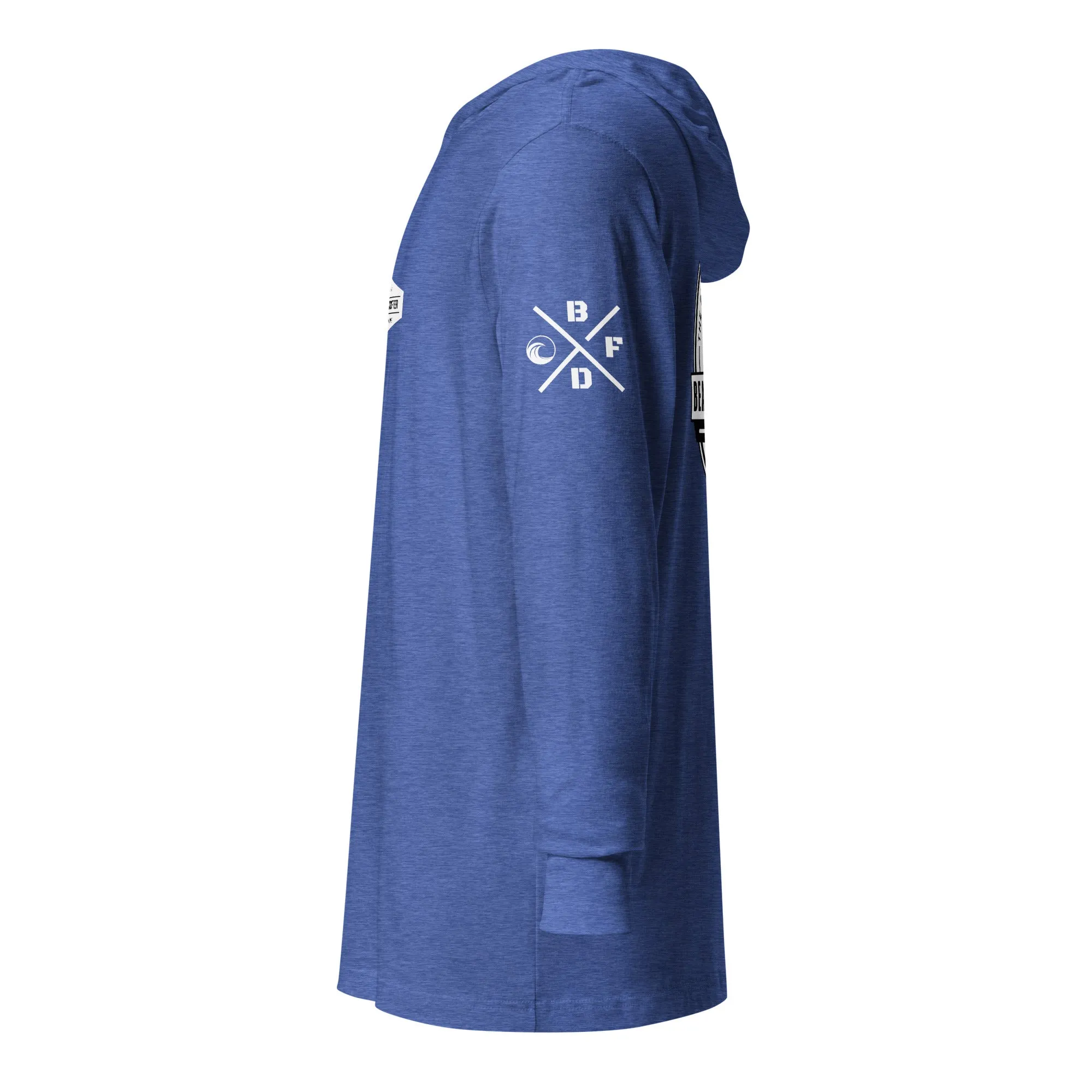 Beach Belongs Hooded Long-Sleeve Tee