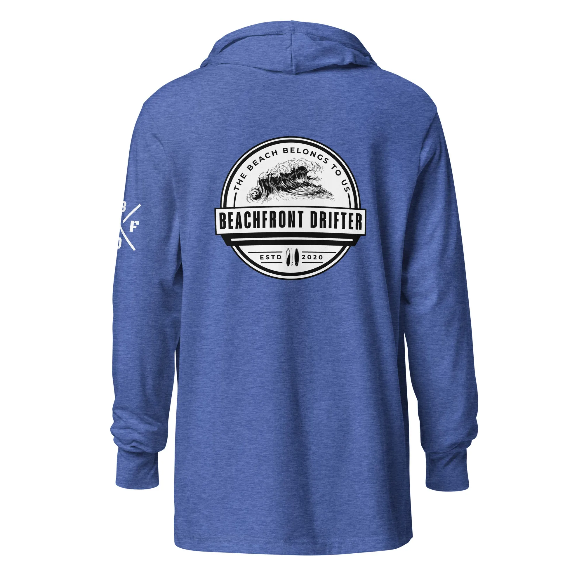 Beach Belongs Hooded Long-Sleeve Tee