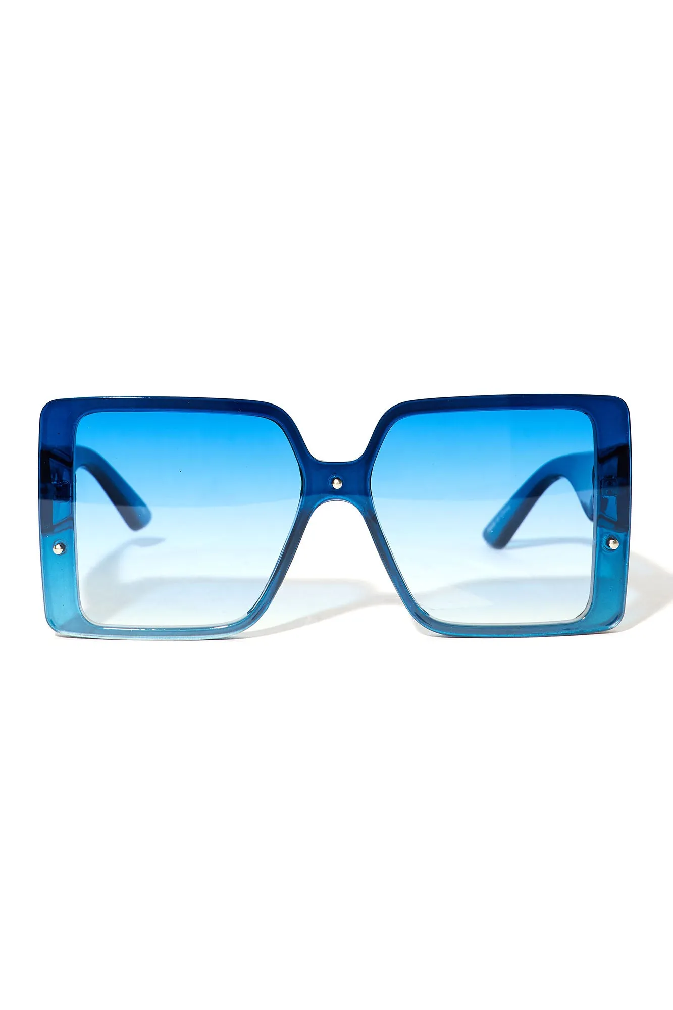 Beach Club Vibes Sunglasses - Blue