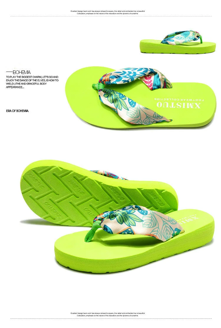 Beach female sandals and slippers - Women's shoes