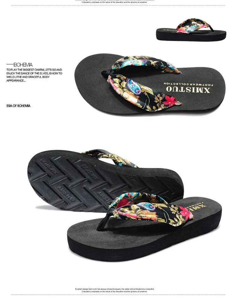Beach female sandals and slippers - Women's shoes