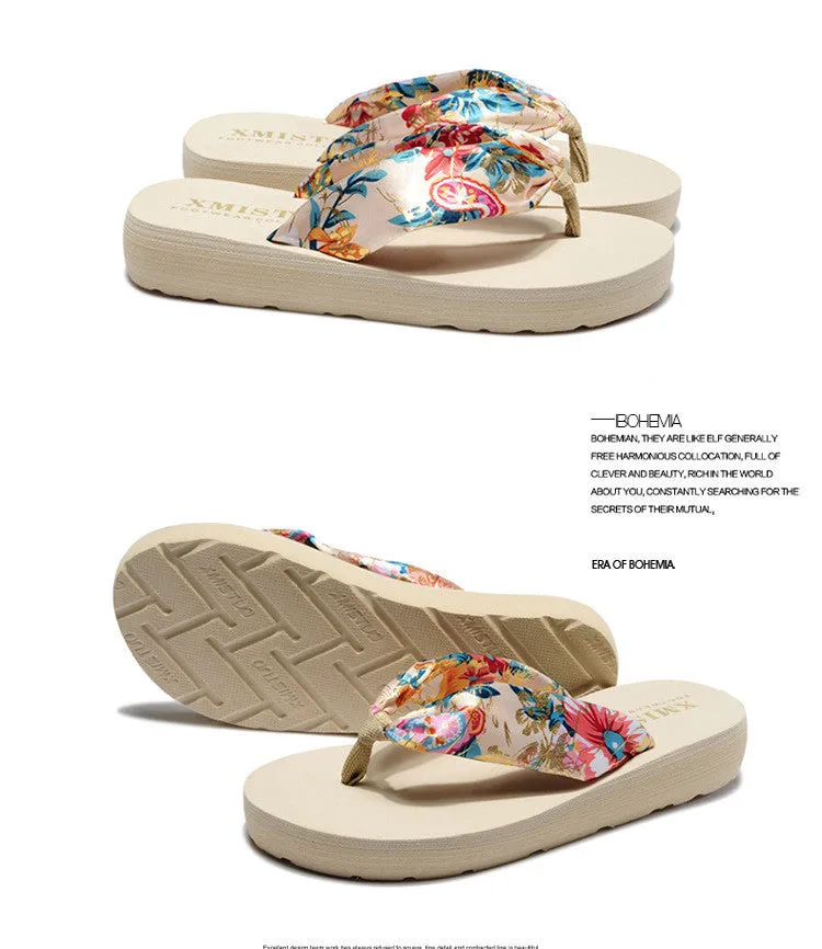Beach female sandals and slippers - Women's shoes