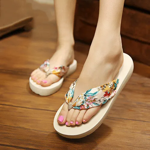 Beach female sandals and slippers - Women's shoes