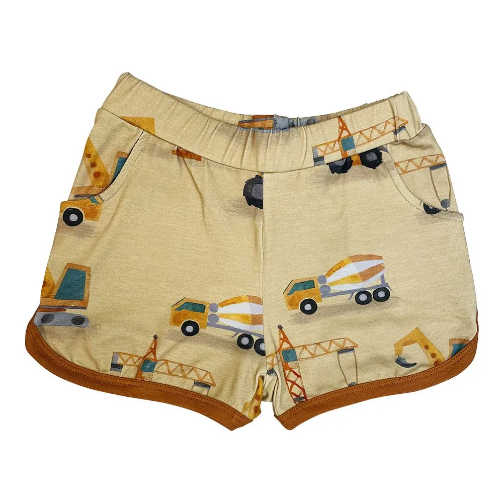 Big Building Site Shorts - 2 Left Size 8-9 & 9-10 years